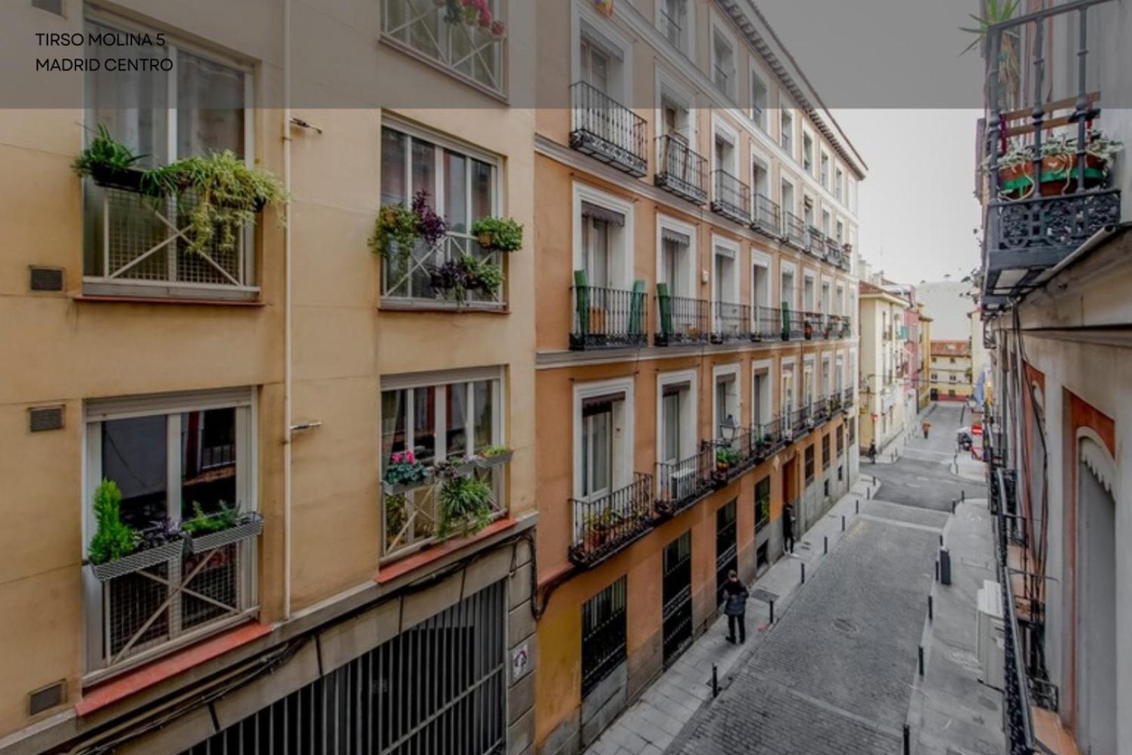 Modern Apt Para 6Pax En La Plaza De Tirso-Centro E1 Мадрид Екстер'єр фото